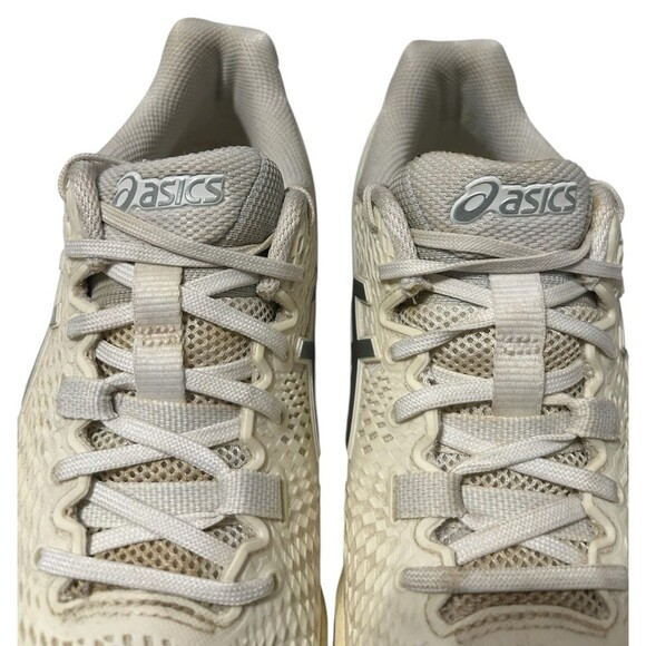 Asics Gel-Resolution 9 Women's Sz 9 Cloud White Running Sneakers 1042A208 - Picture 6 of 16